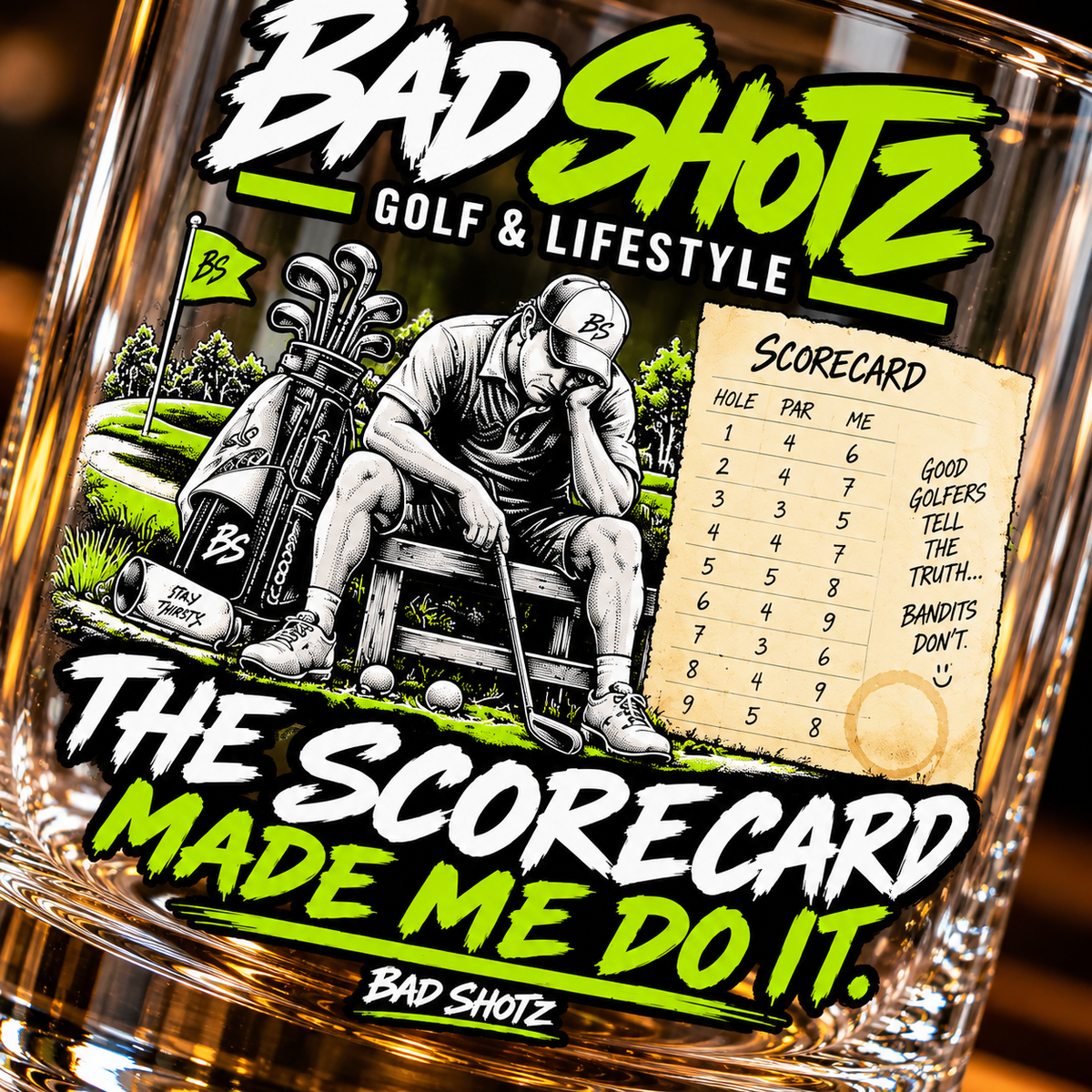 Bad Shotz Ultimate Golf Gift Bundle