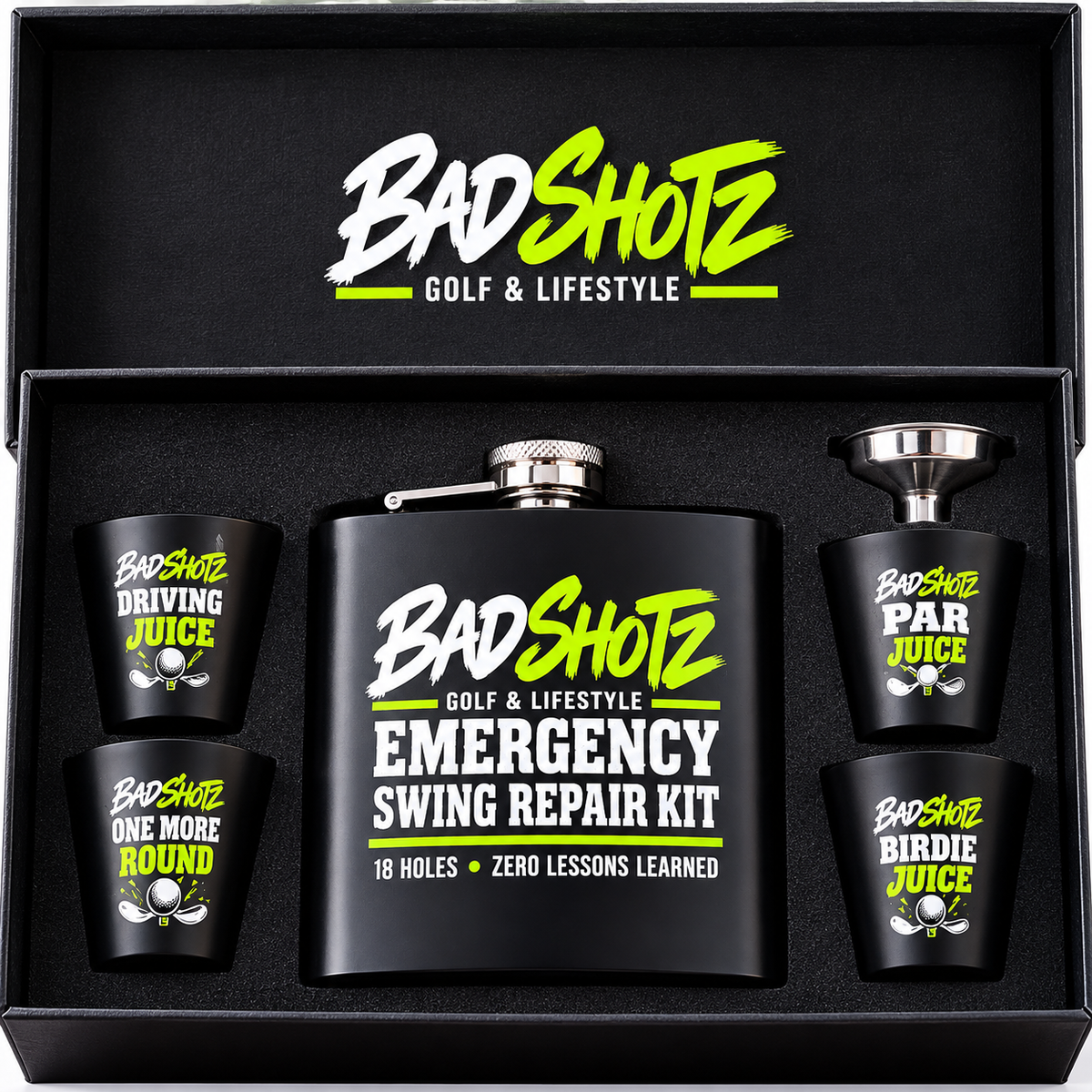 Bad Shotz Ultimate Golf Gift Bundle