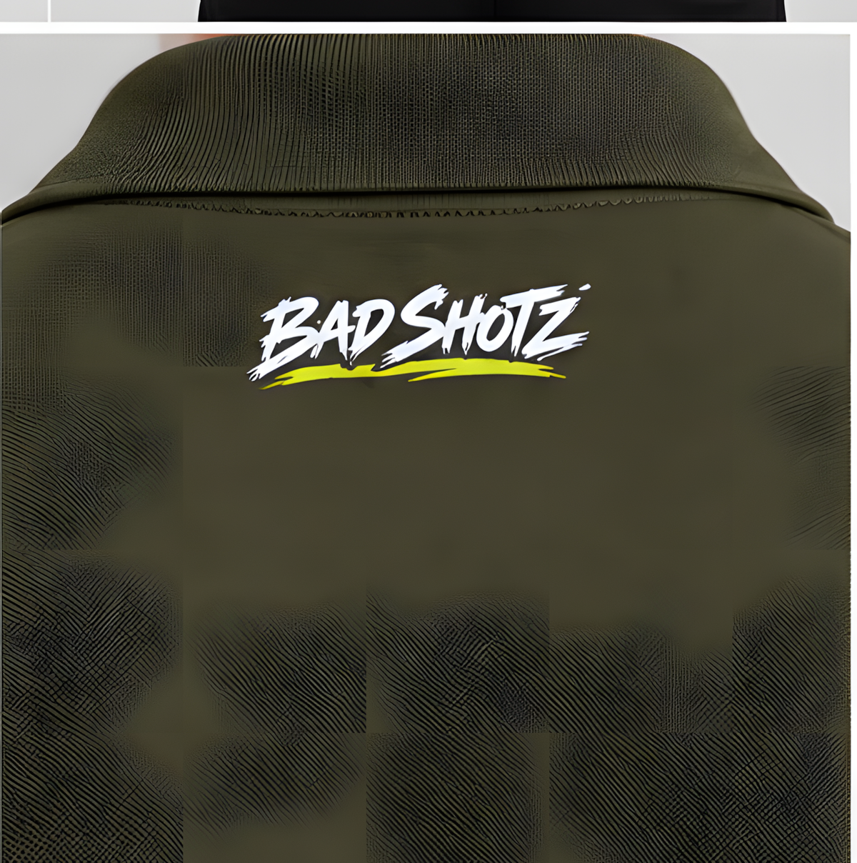 Bad Shotz Olive Golf Polo