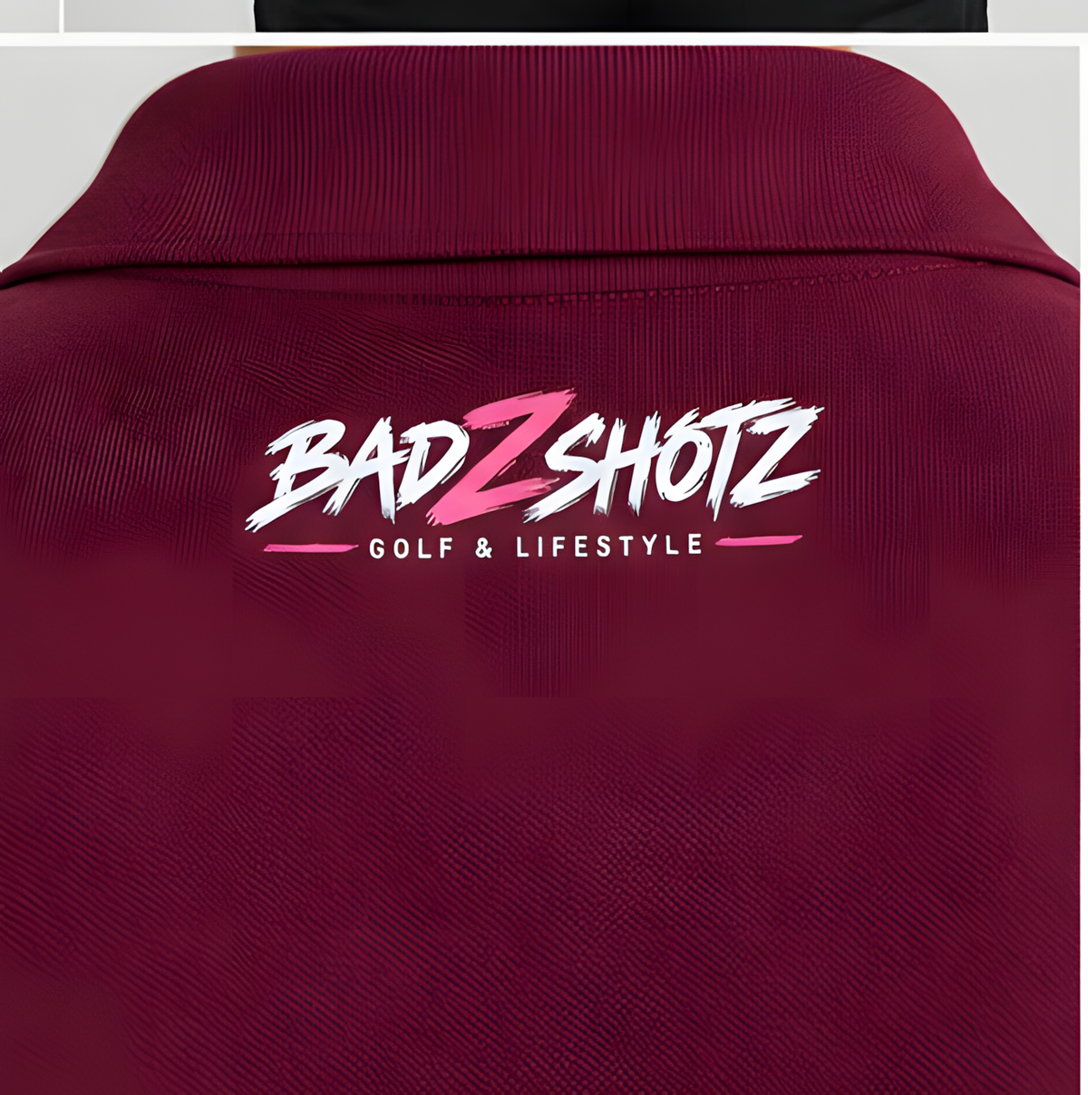 Bad Shotz Wine Golf Polo