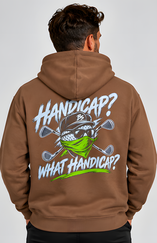 Bad Shotz Wood Brown Golf Hoodie