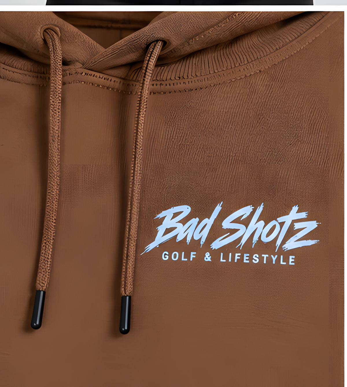 Bad Shotz Wood Brown Golf Hoodie